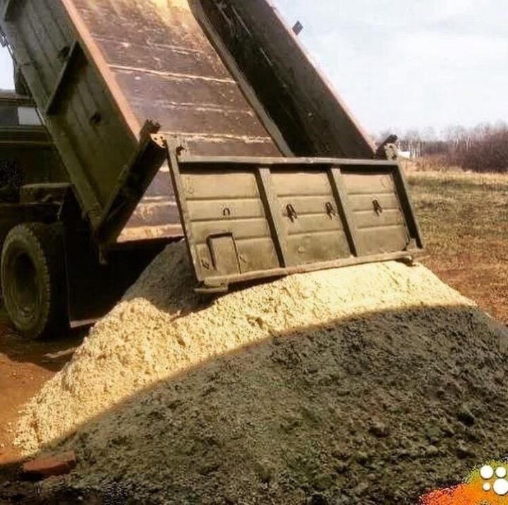 Доставим перегной землю глину белая красная, песок щебень