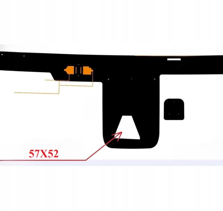 Предно Стъкло Toyota Hi-Lux 2019+