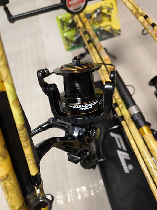 SET Complet Pescuit la Crap DIAMANT CAMO 3.90 3 tronsoane