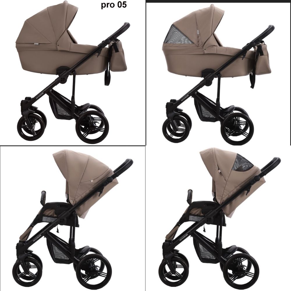 Бебешка количка 2в1- Bebetto Magnum Light