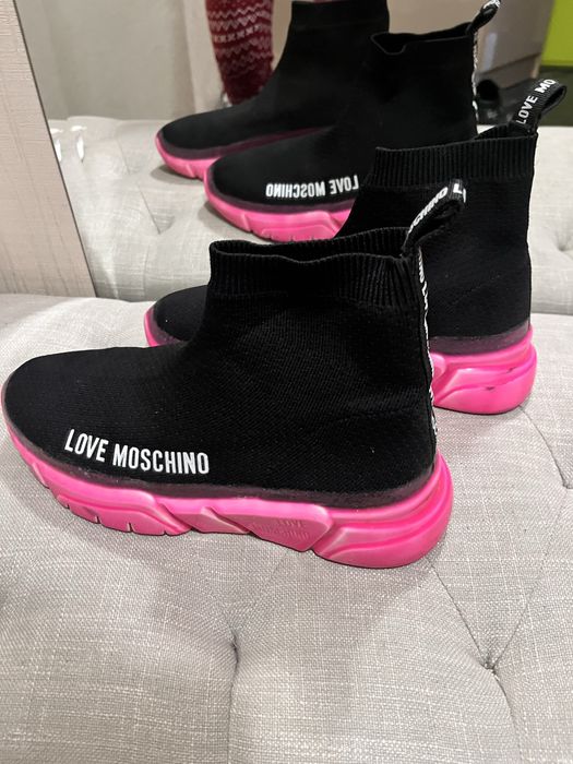 Спортни обувки тип чорап Love Moschino