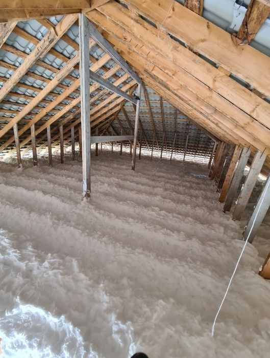 Пеноизол утепление крыши, монсард, стен