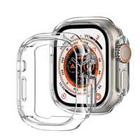 Силиконов прозрачен кейс Apple watch Ultra 49mm 8 45mm 8 41mm 7 series
