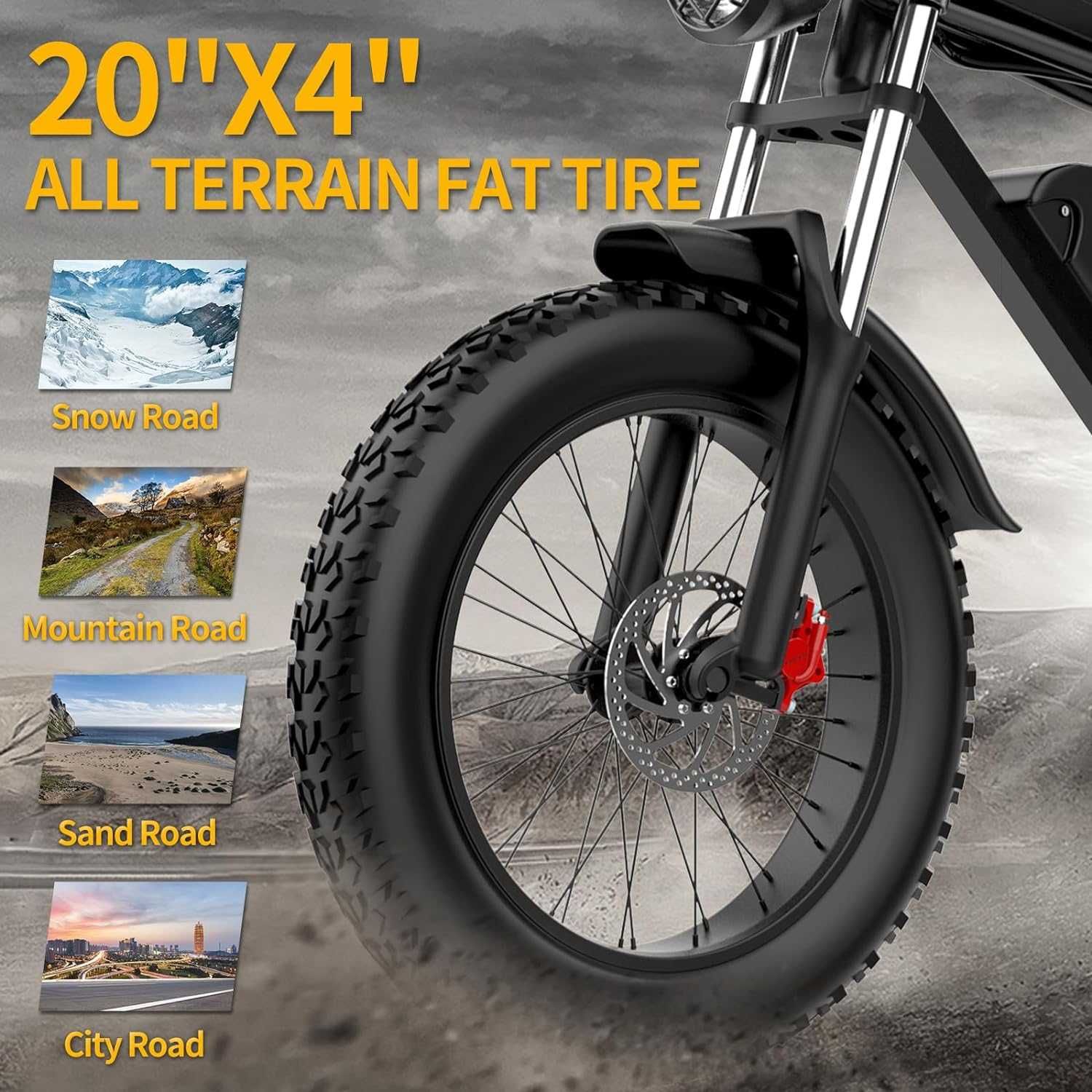 Електрическо колело Ridstar Q20 1500w/