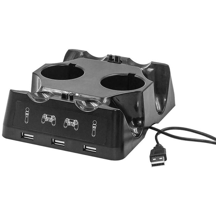 4 In1 Док станция Controller Dock Station Playstation PS4 PSVR VR Move