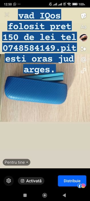 vind produs de fumat electronic la mana 2 a