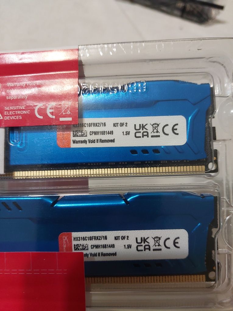 16GB DDR3 1866Mhz 1600Mhz Kingston HyperX RAM памет