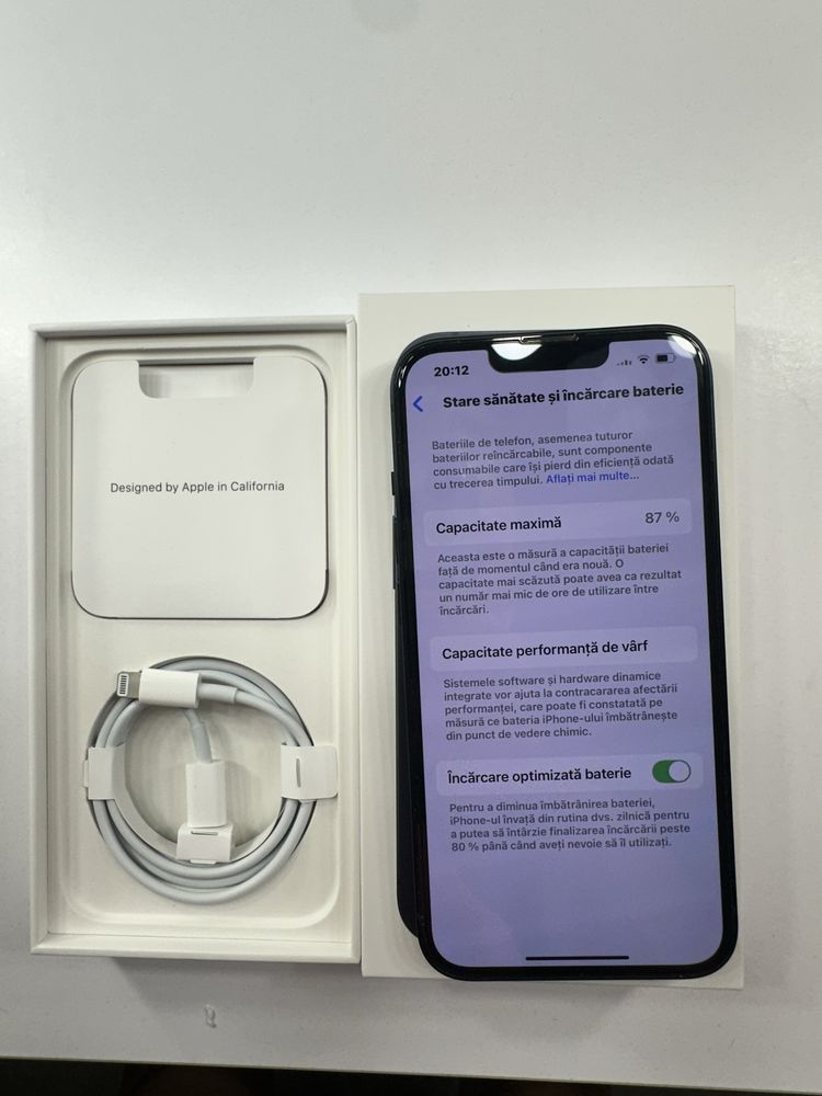 Iphone 13 midnight - 128GB impecabil