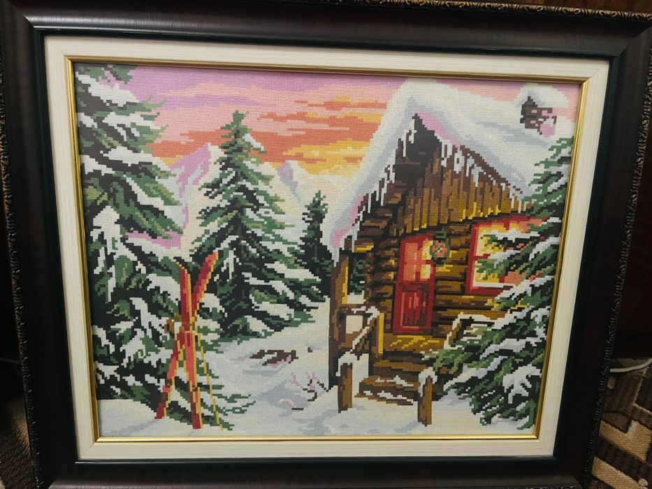 Гоблен “Зима в гората”