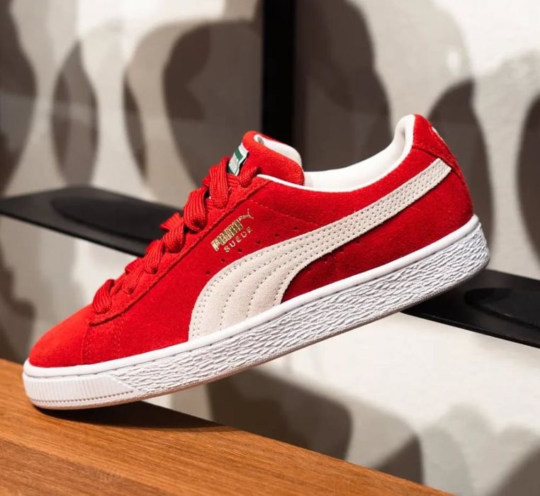 Puma Suede Red/ Пума велур червени 39 номер