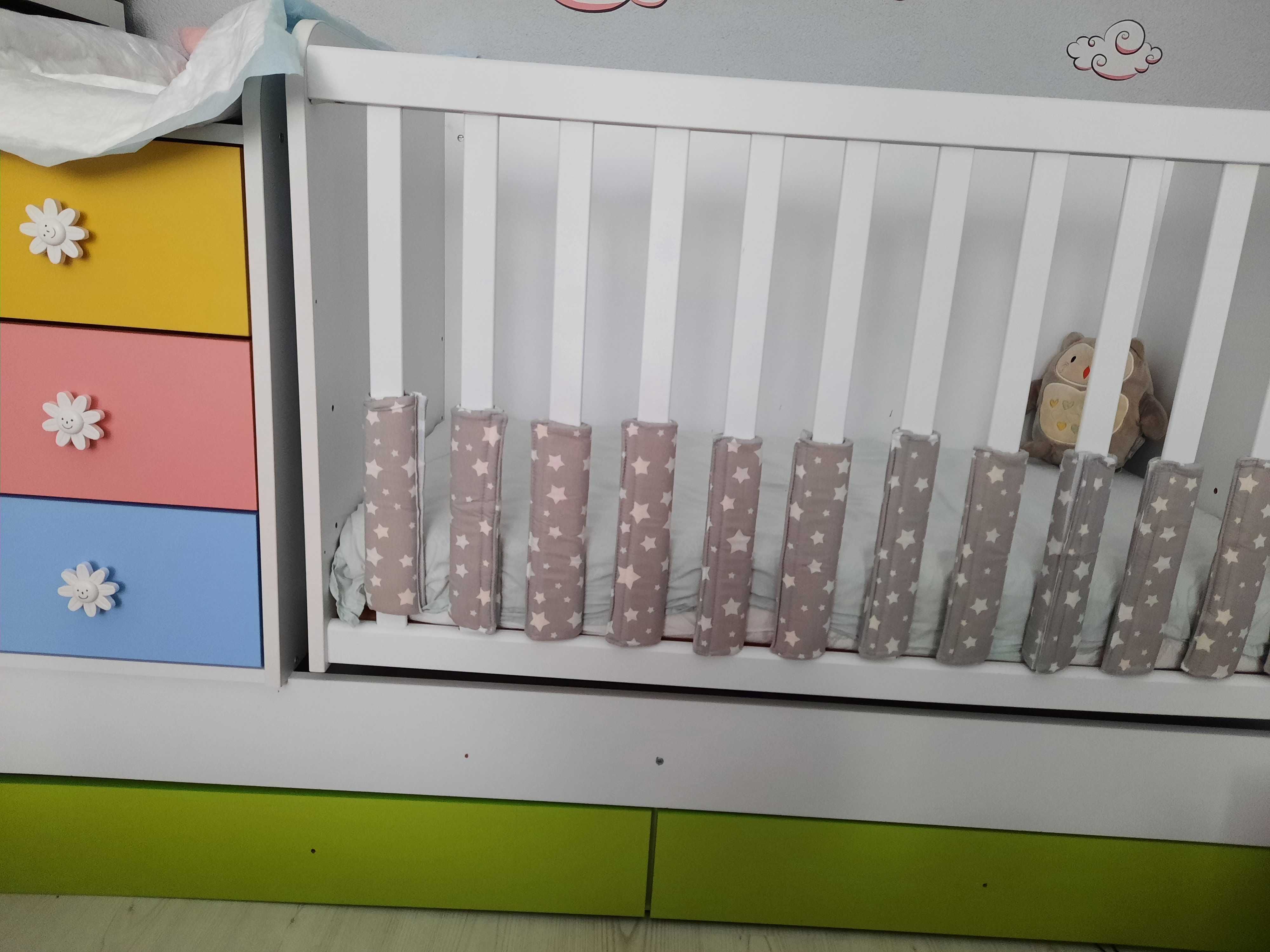Легло дървено 3 в 1