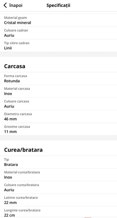 Ceas Barbati  Armani Exchange