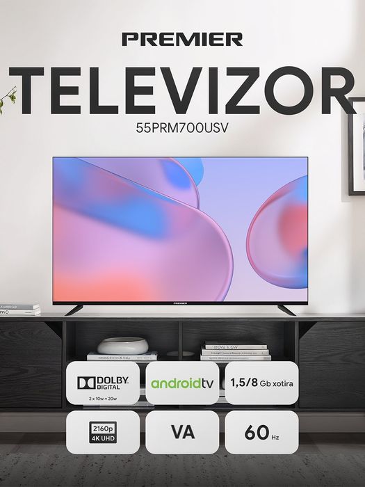 PREMIER 55PRM700USV 4K UHD арзон нархда