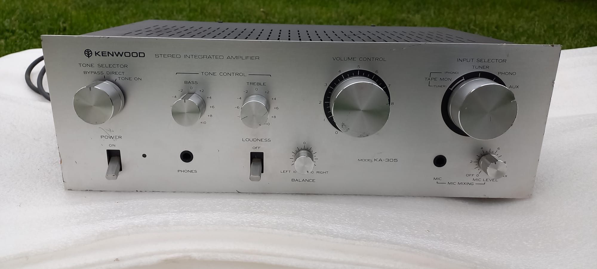 Amplificator statie Kenwood KA-305 stereo integrat tuner