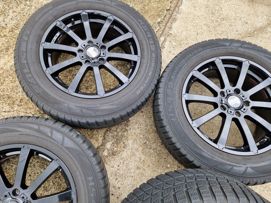 Jante 5x115 Opel Antara Chevrolet Captiva anvelope iarna 235 60 17