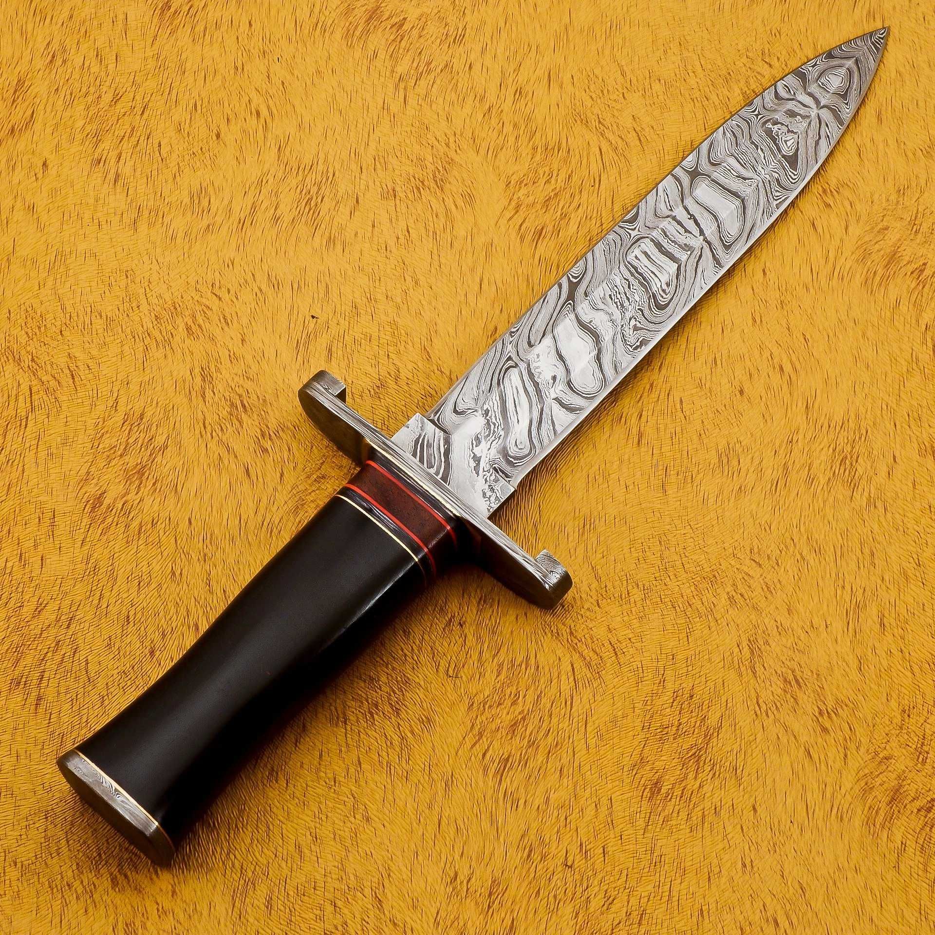 Ножове дамаска стомана - ръчно изработени