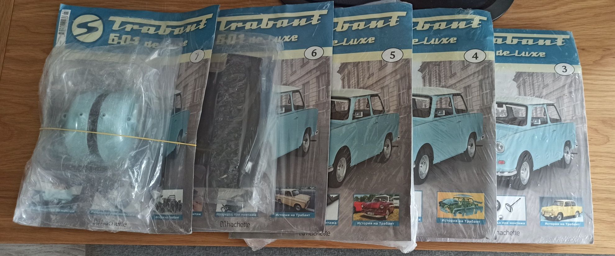 Трабант 601 модел за сглобяване 1:8