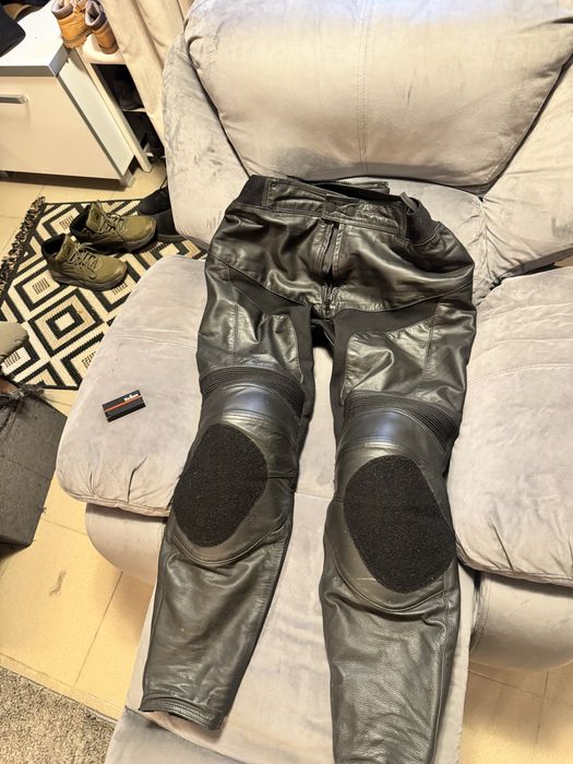 Pantaloni moto piele FastWay