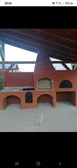 Barbeque/sobe de teracotă