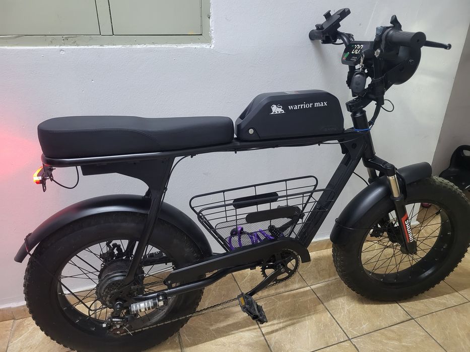 Электровелосипед электро велик 8w 48v Warrior Max Леопард электро байк