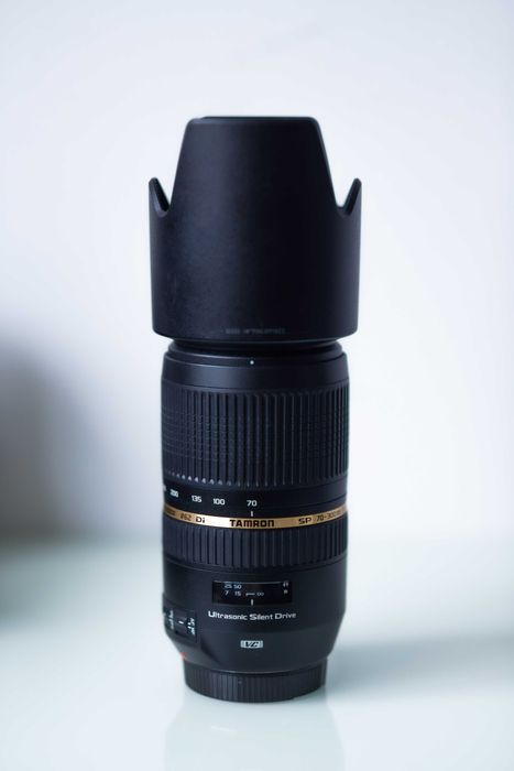 Obiectiv TAMRON Canon 70-300mm FX, AF-S G IF-ED VR ca nou, stabilizare