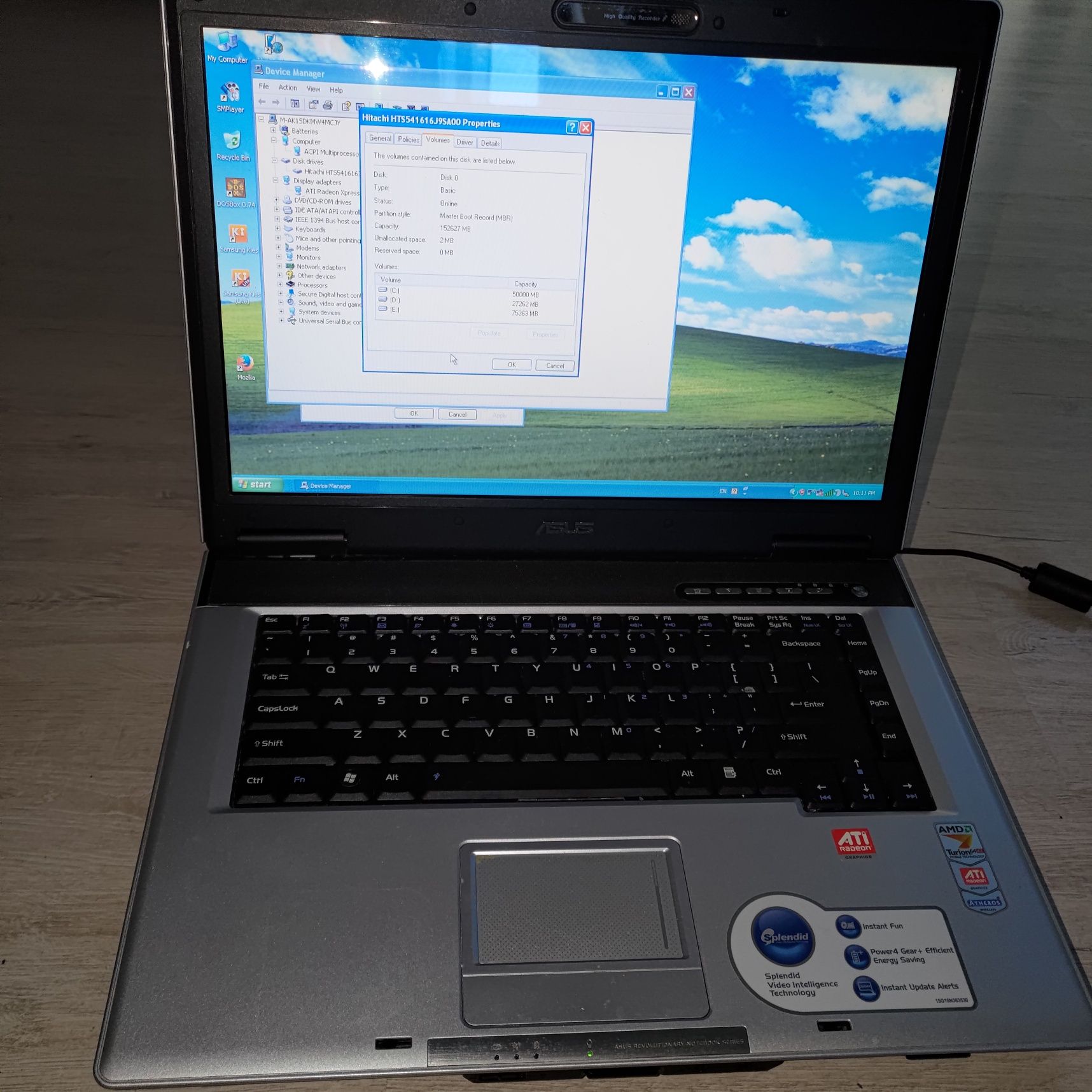 Laptop Asus Z53U funcțional
