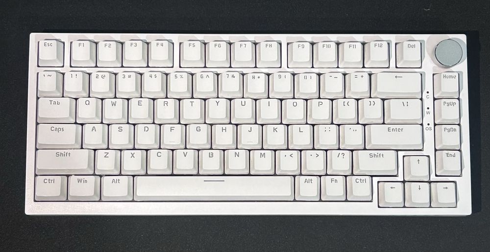 Клавиатура Ajazz AK820 в белой расцветке