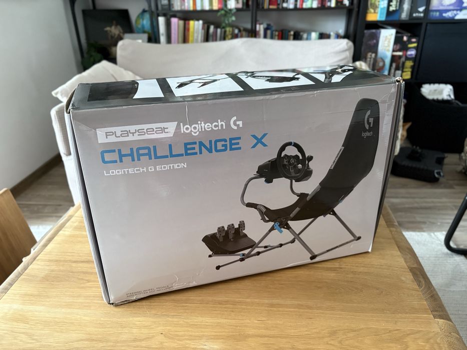 Scaun Sim Racing Playseat Challenge x Logitech pliabil