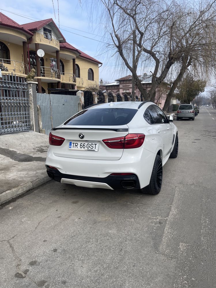 Bmw x6 2016 alb perlat