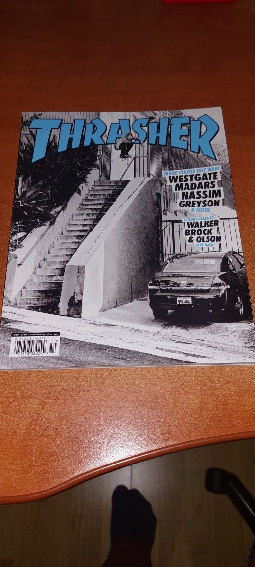 Revista Skate Thrasher Magazine