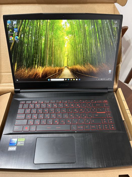 Геймърски лаптоп - MSI Thin GF63 12UDX