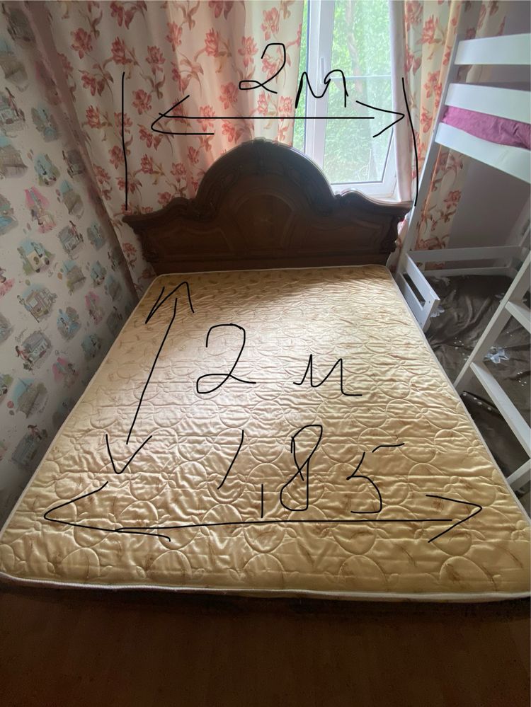 Продам двухспальную кровать