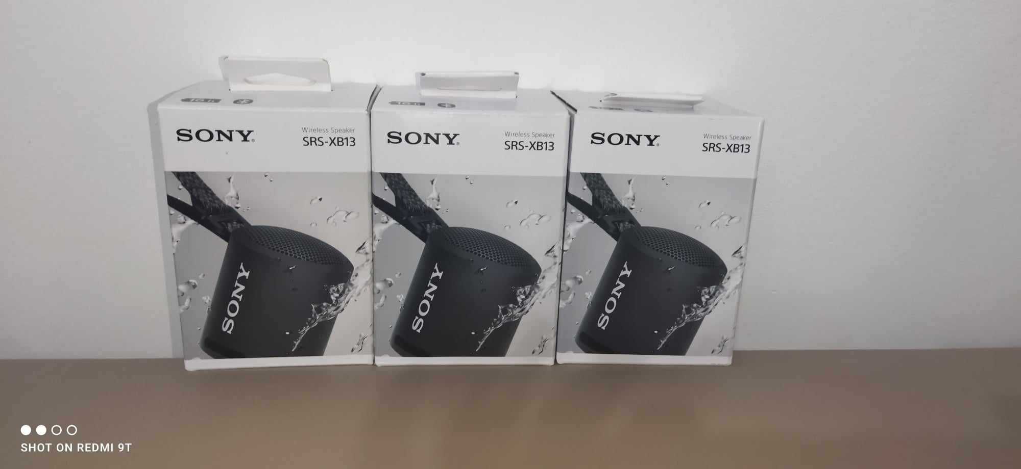 Sony SRS-XB13, Boxa portabila, 3 buc. NOU