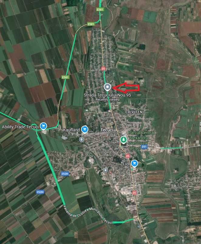 Teren intravilan Tecuci