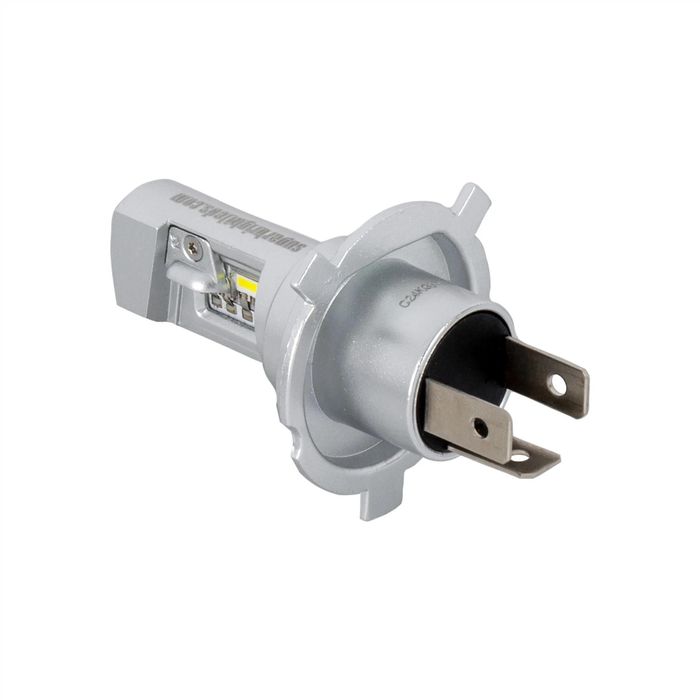 комплект диодни крушки за фар h4 h/l h19 canbus 60w 12v 6000к ...
