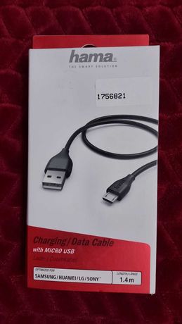 Cablu de date cu MICRO USB Hama nou