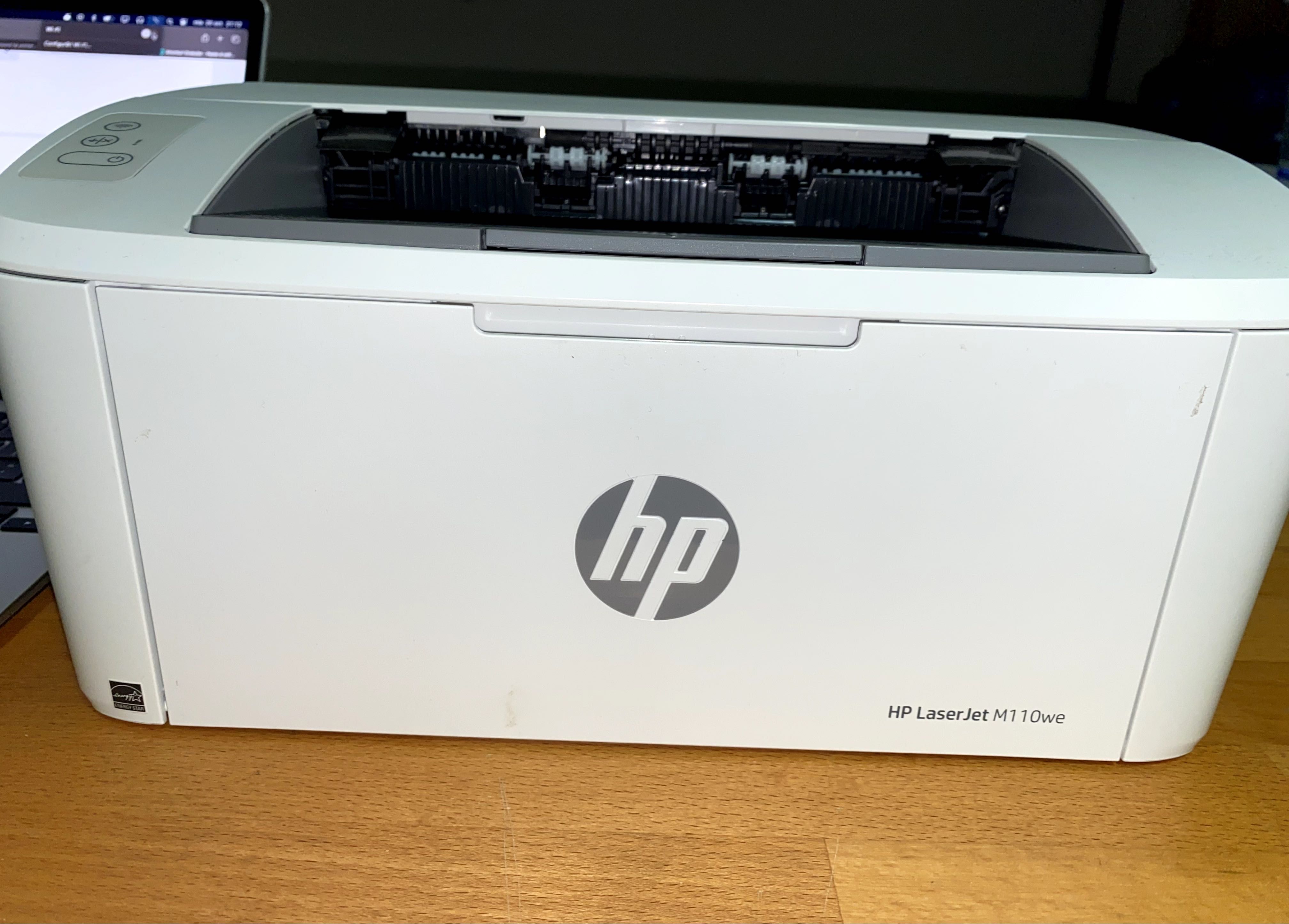 Imprimanta laser monocrom HP LaserJet M110WE, A4, USB, Wi-Fi
