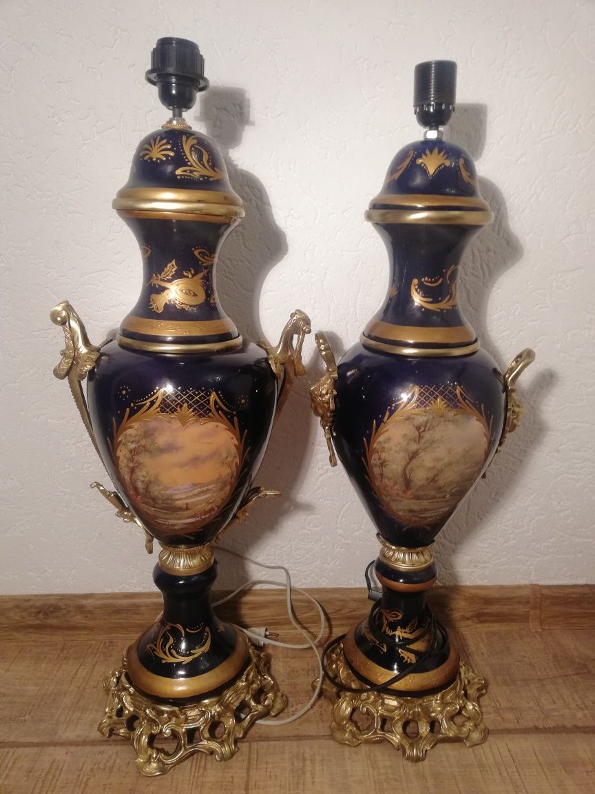 Vase, vechi, Franța, montura, bronz, Sevres, colecție