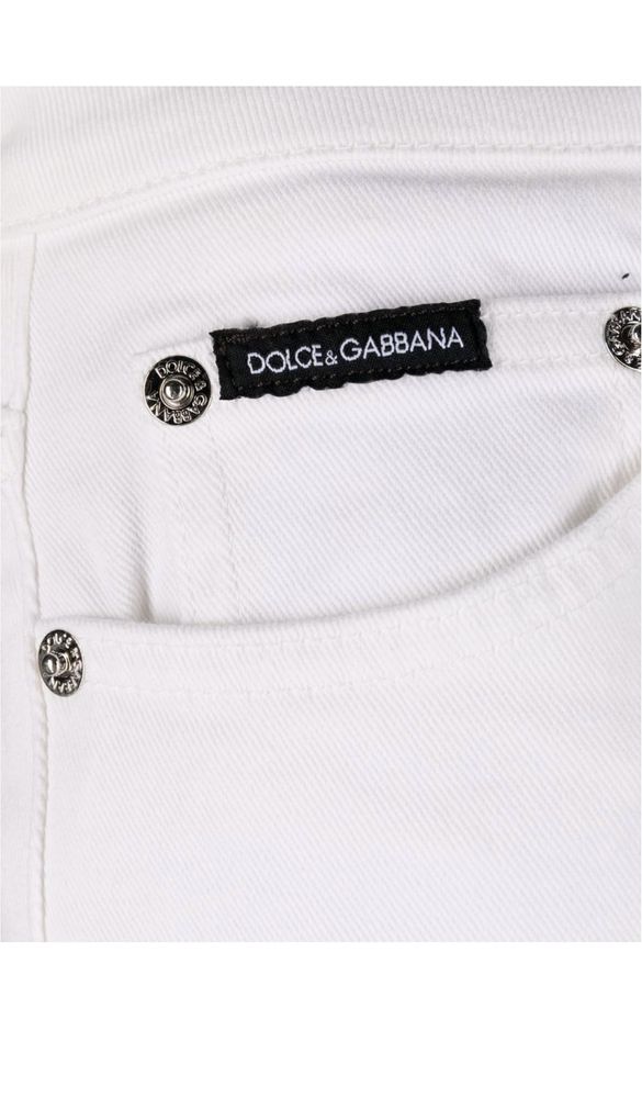 Pantaloni albi D&G