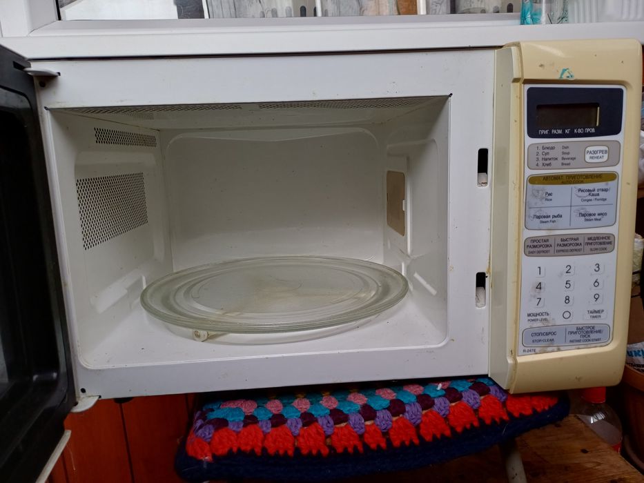 Микроволновая печь  Sharp не работает панель переключения