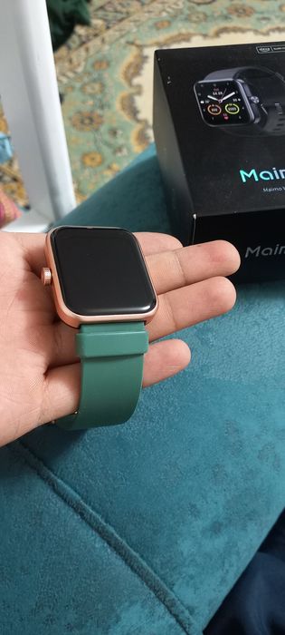 Смарт часы Xiaomi 70Mai Maimo Watch (WT2105) + White+Green Strap