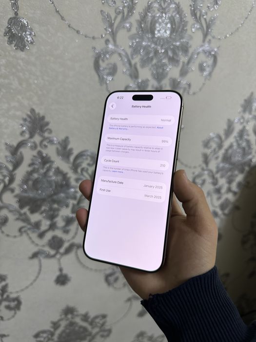 Iphone 16 pro max 256gb 99% yomks