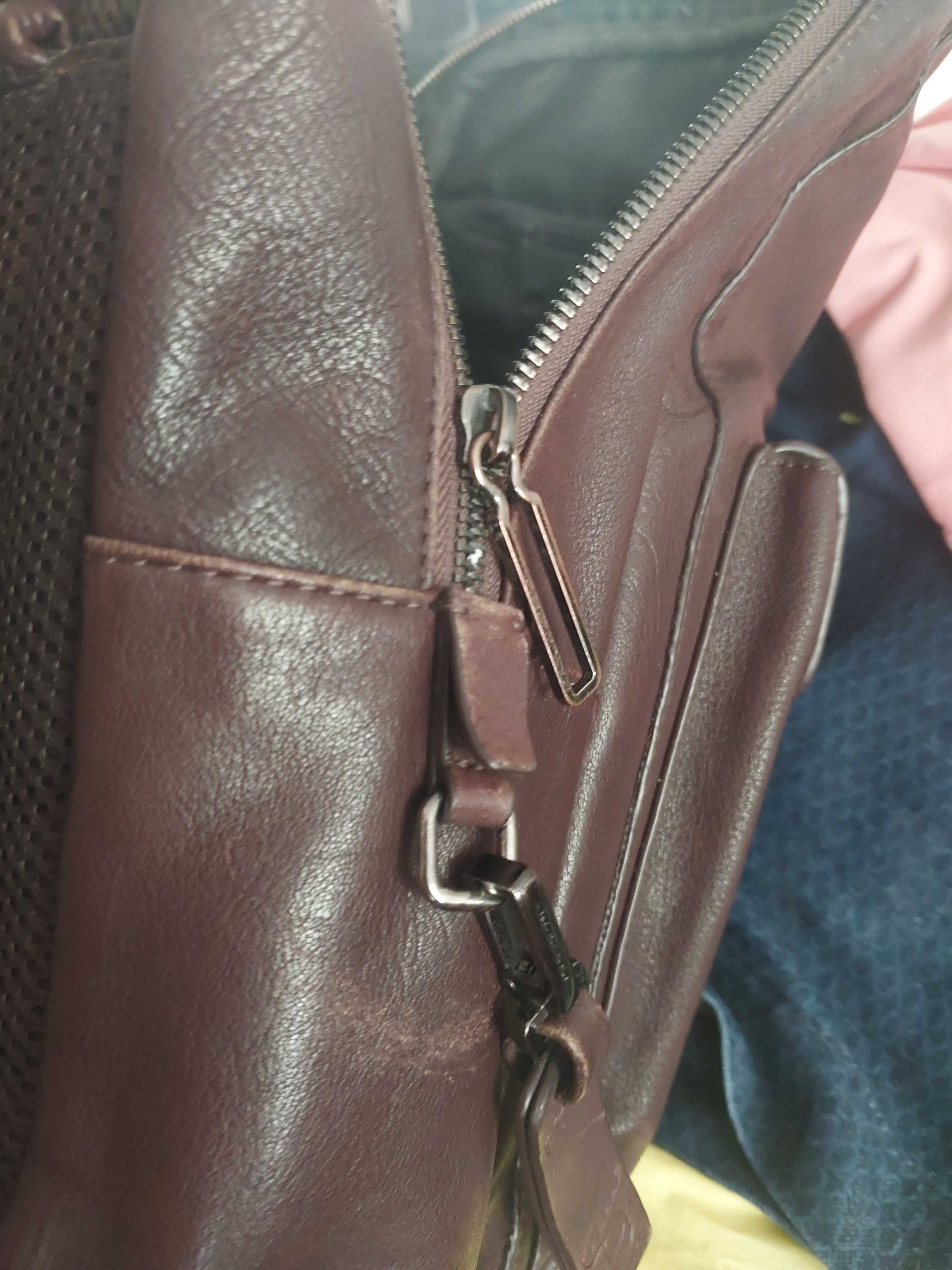 Max Mara Original Диоптрични очила PIQUADRO кожена офисна раница
