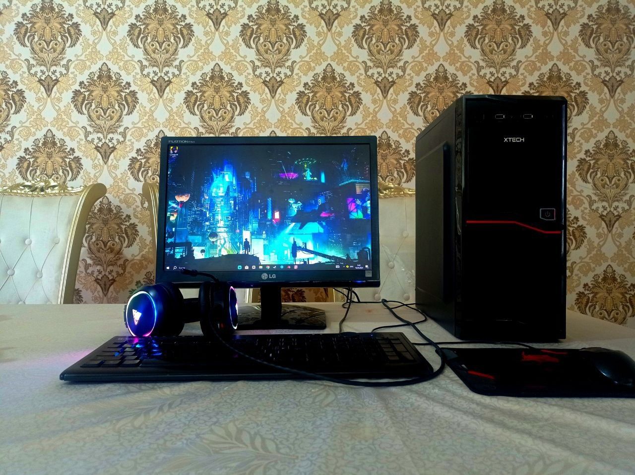 Компьютер полный комплект для работы и игры