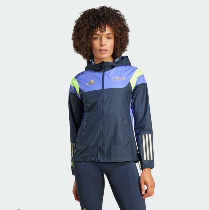 Jacheta cu gluga adidas BMW Berlin Marathon 2024 Legends