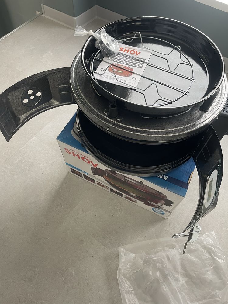 Електрическа кръгла фурна SHOV Germany, 1100W + ГАРАНЦИЯ