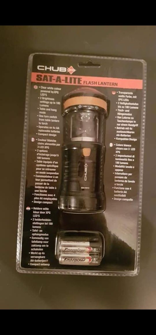 Челник Chub sat-a-lite headtorch 200 и  170
