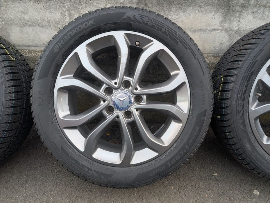 Roti noi 17 iarna Mercedes C class w205 cauciucuri Hankook noi