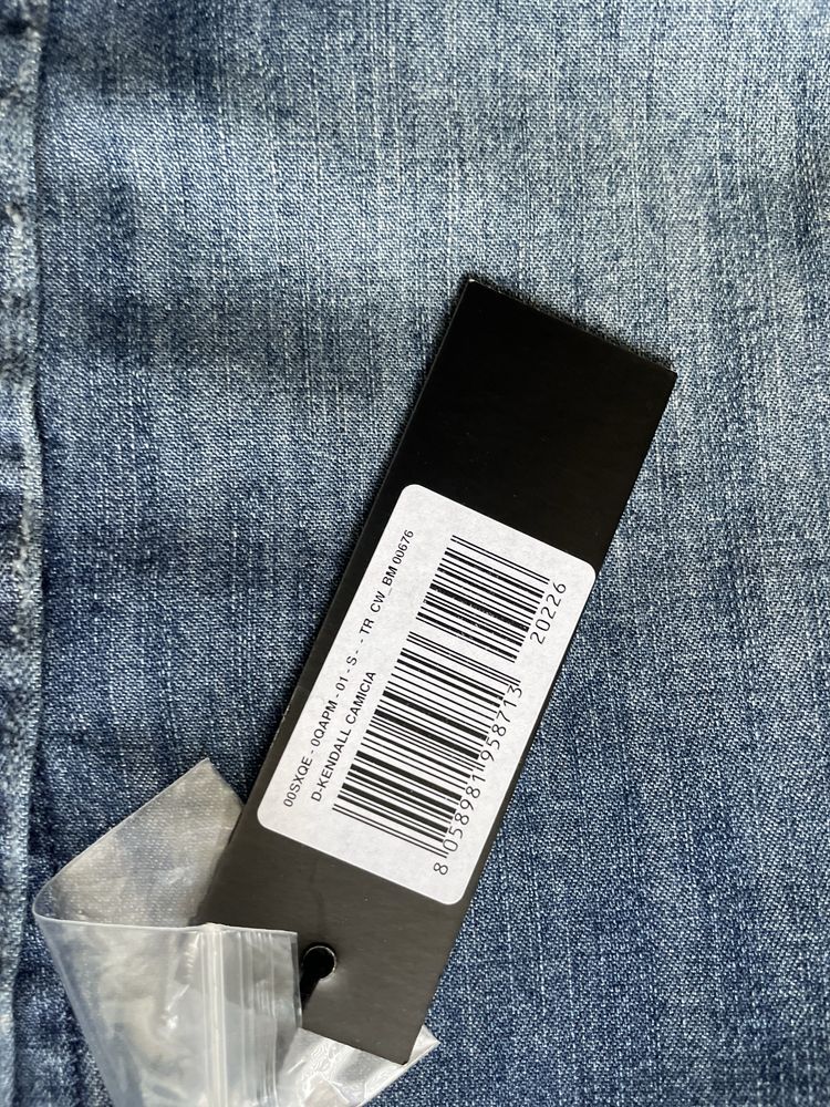 DIESEL / Нова мъжка дънкова риза S