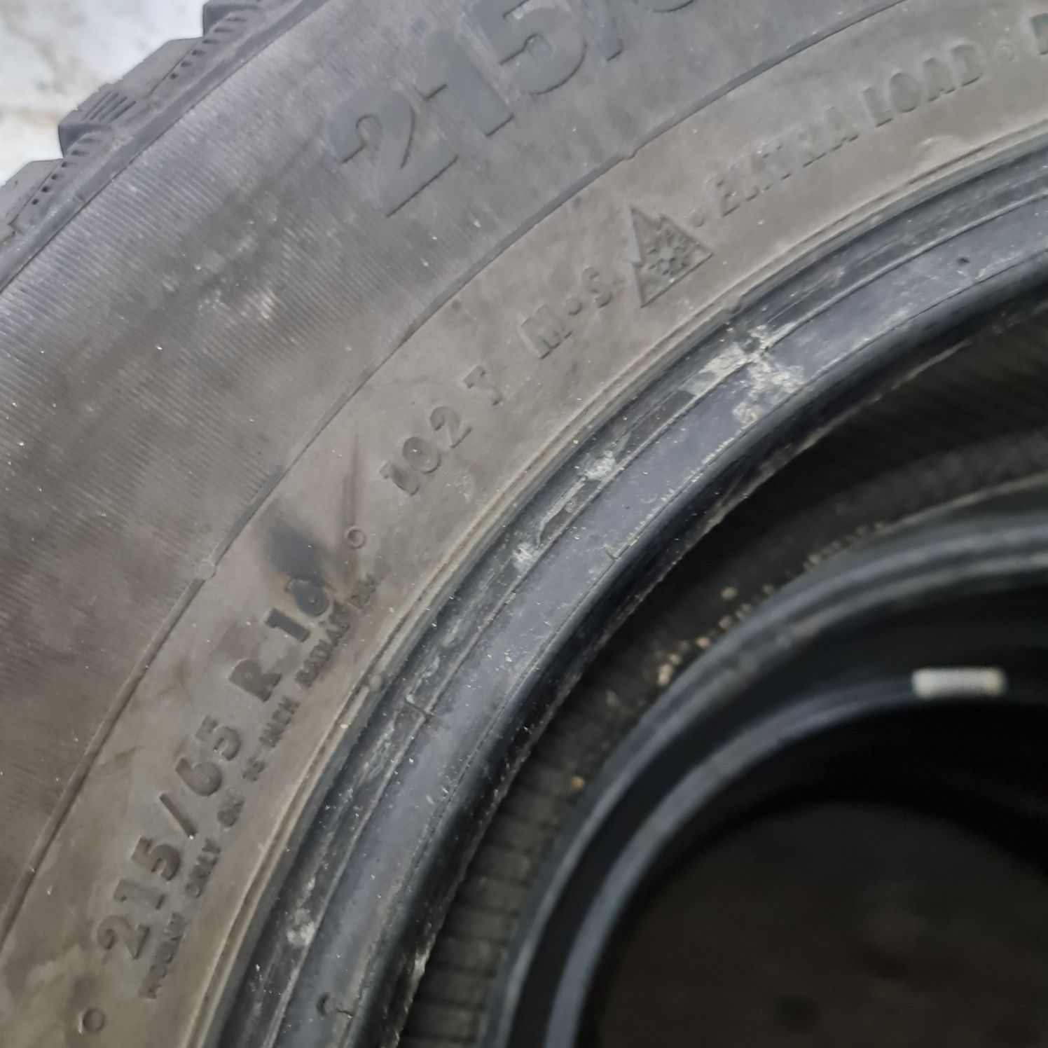 4x 215/65/16 M+S CONTINENTAL 6MM Stare impecabila
